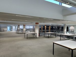 démarrage réaménagement de la BU d'Angers Belle-Beille